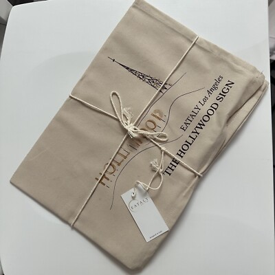 NWT Eataly Los Angeles Hollywood Limited Edition Table Cloth / Kitchen Towel