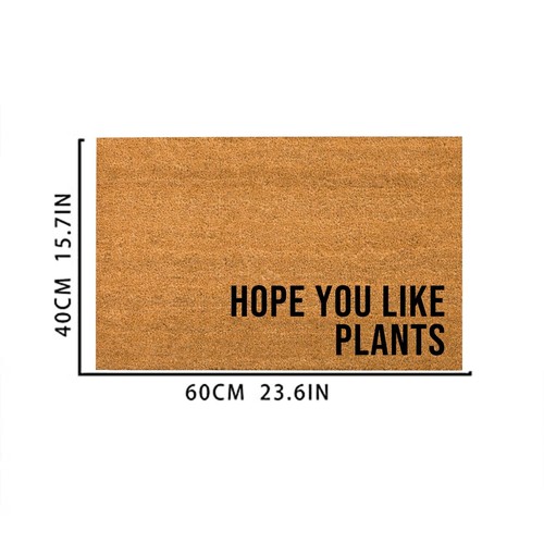 Plants Doormat Plants Lover Door Mat Plants Welcome Mat Funny Doormat Plant Gift - Picture 36 of 39