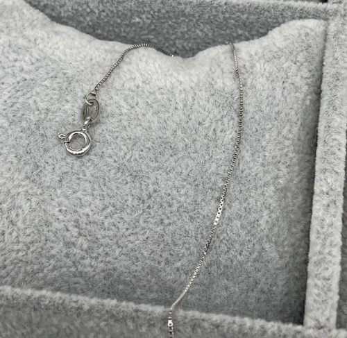 Collana Donna Argento 925 laccetto con charm croce punti luce brillanti firmata - Foto 11 di 12