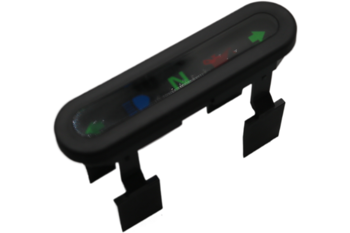 03 Harley Sportster Xl1200 883 Indicator Light W Lens Lamp Bezel
