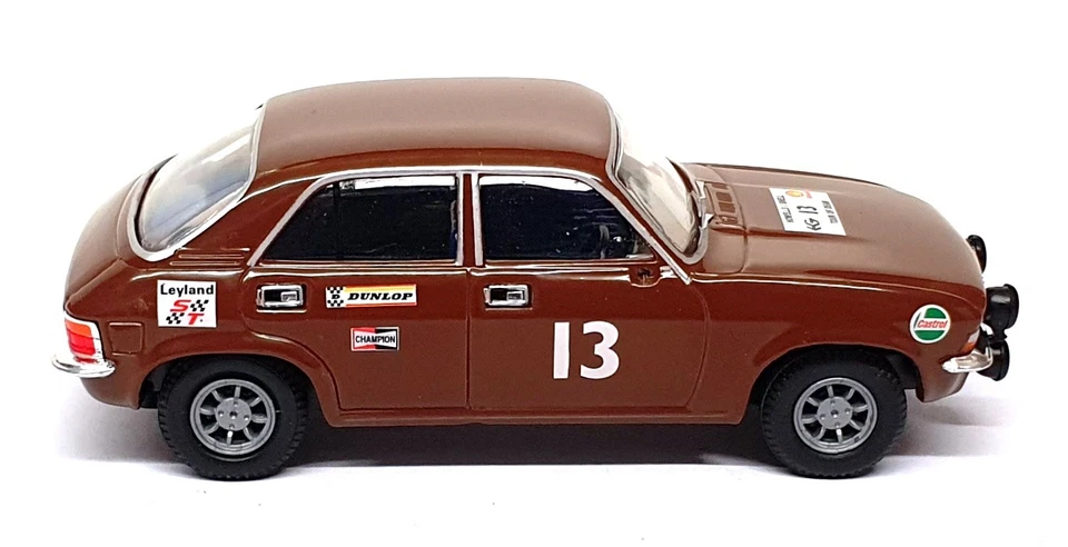 Vanguards 1/43 Scale VA45002 - Austin Allegro Works Rally #13 - Brown - Image 3 of 4