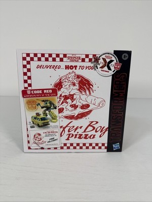 Transformers Stranger Things X CODE RED Target Exclusive Figure Hasbro