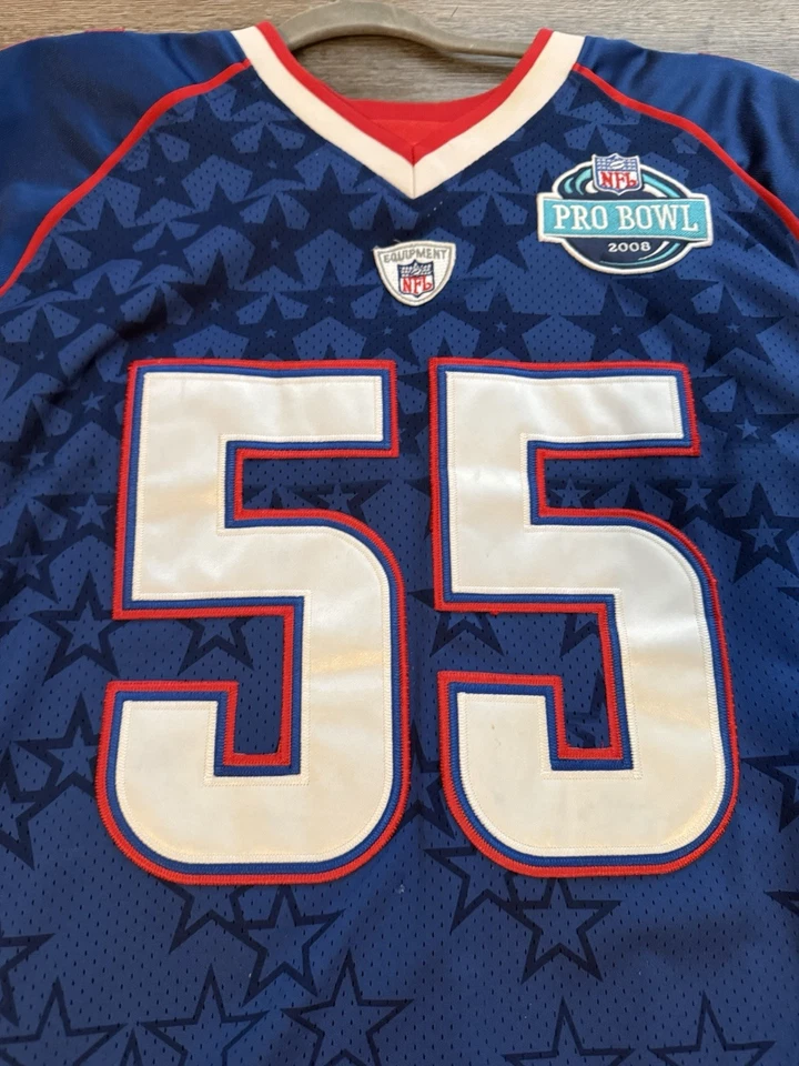 Camiseta deportiva Lance Briggs Pro Bowl 2008 Reebok talla 52 Foto 3 de 4