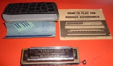 Hohner Chromonica Chromatic Harmonica Germany 1971