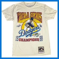 Dodgers 1988 World Series Champions|Cooperstown Collection| Mitchell&Ness|Small