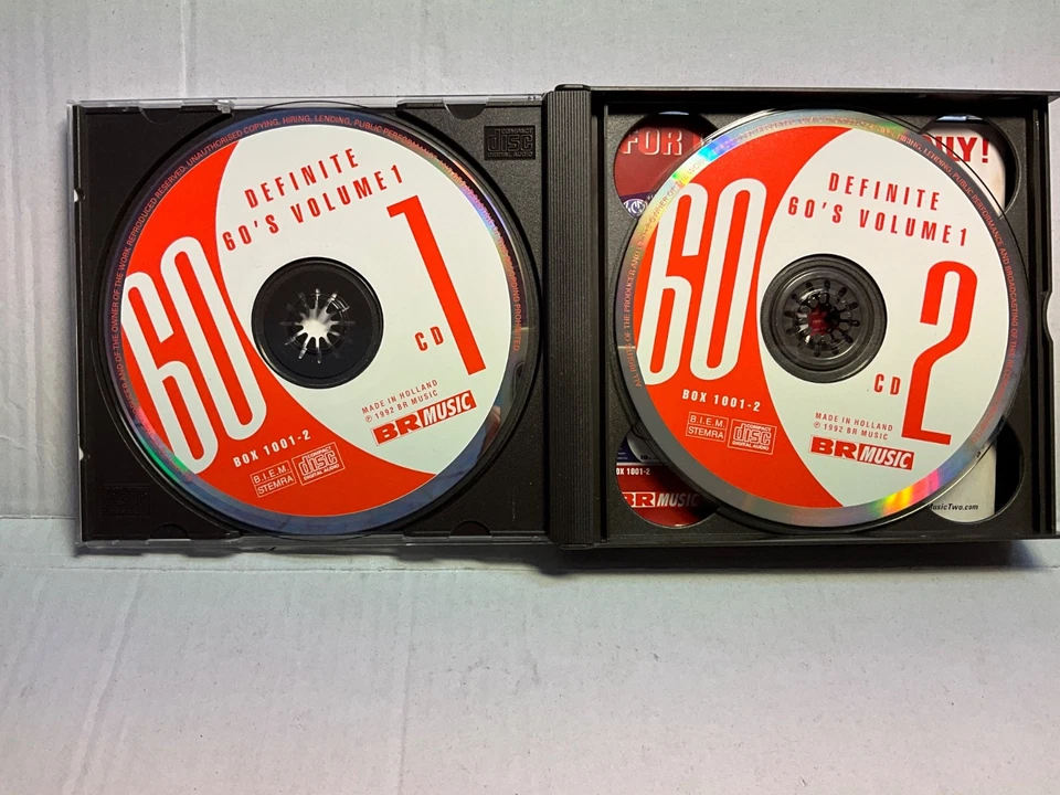 ❌4 CD -Definite 60s -Vol. 1- BR Music- 56 Titel- 60er Jahre❌ - Bild 3 von 4