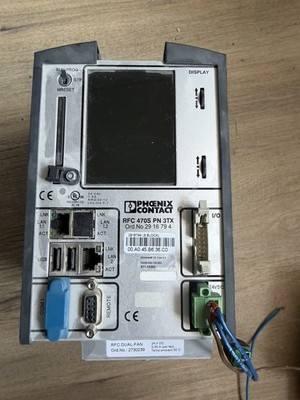 phoenix contact RFC 470S PN 3TX Safety controller 2916794 V 3.98Q.2 398Q