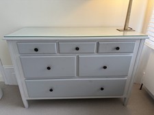 Gustavian style Chest of Drawers (6) by Nordshape - Pale Grey RRP £1800