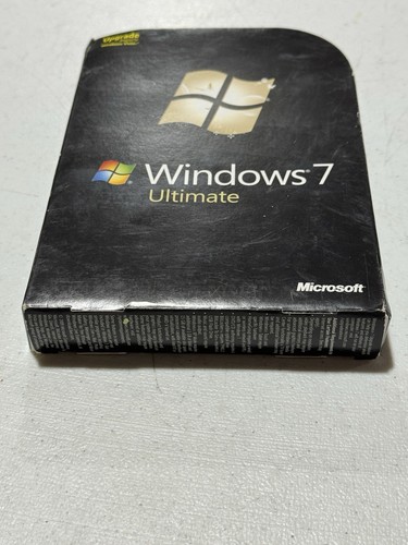 Microsoft Windows 7 Ultimate 32 Bit and 64 Bit Double DVD Set with Key - Picture 3 of 15