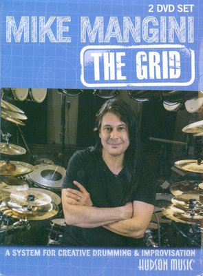 Mike Mangini The Grid 2x DVD 2013 Creative Drumming & Improvisation Hudson