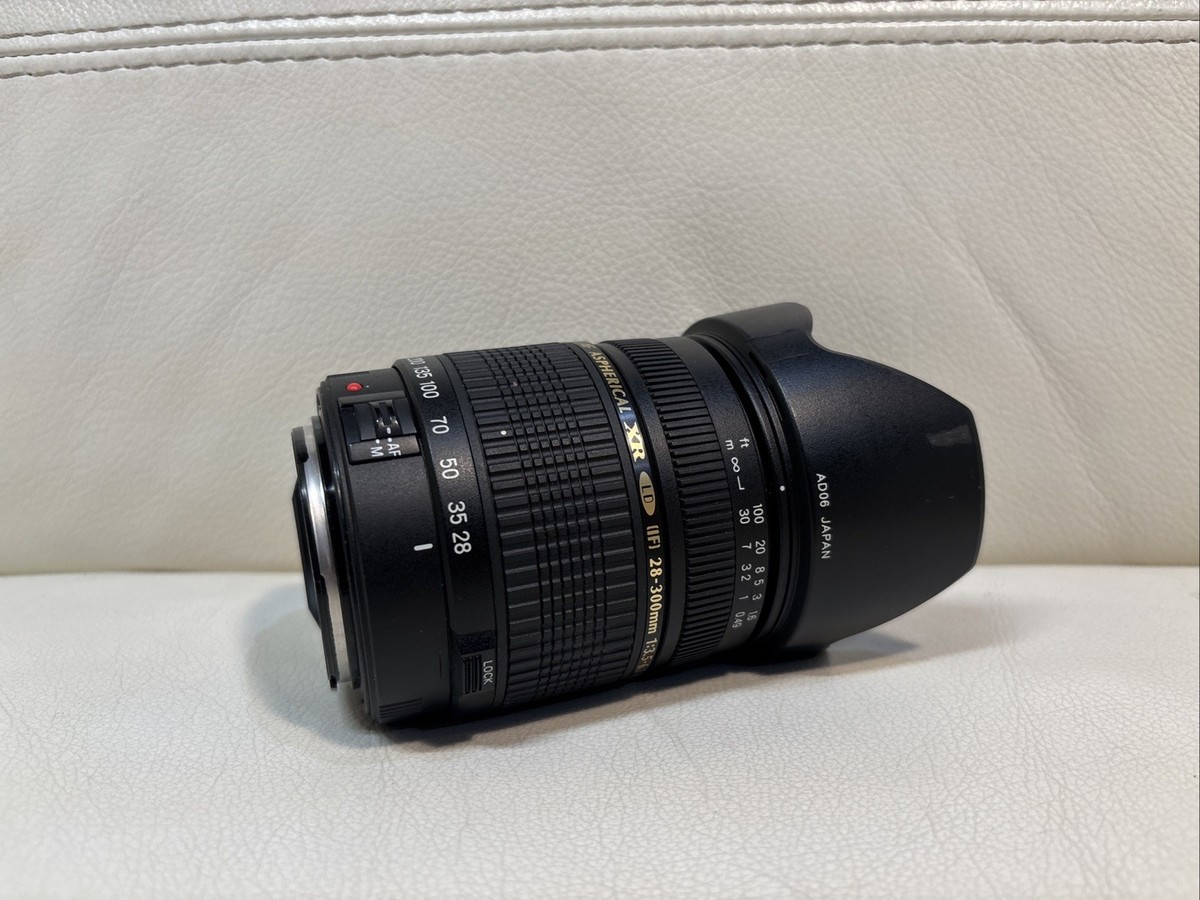 Tamron AF XR 28-300mm f/3.5-6.3 Macro AS (A06) Lens for Canon EF