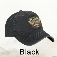 Live Free Biker Baseball Cap Born to Ride Dad Hat