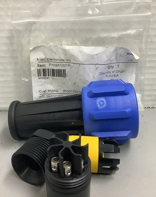 Alllied Bulgin Circular Flex Cable Connector PX0911/07/P, 7-Position (b665)