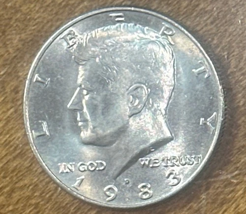 1983-D Kennedy Half Dollar — photo from the most recent tracked eBay sale