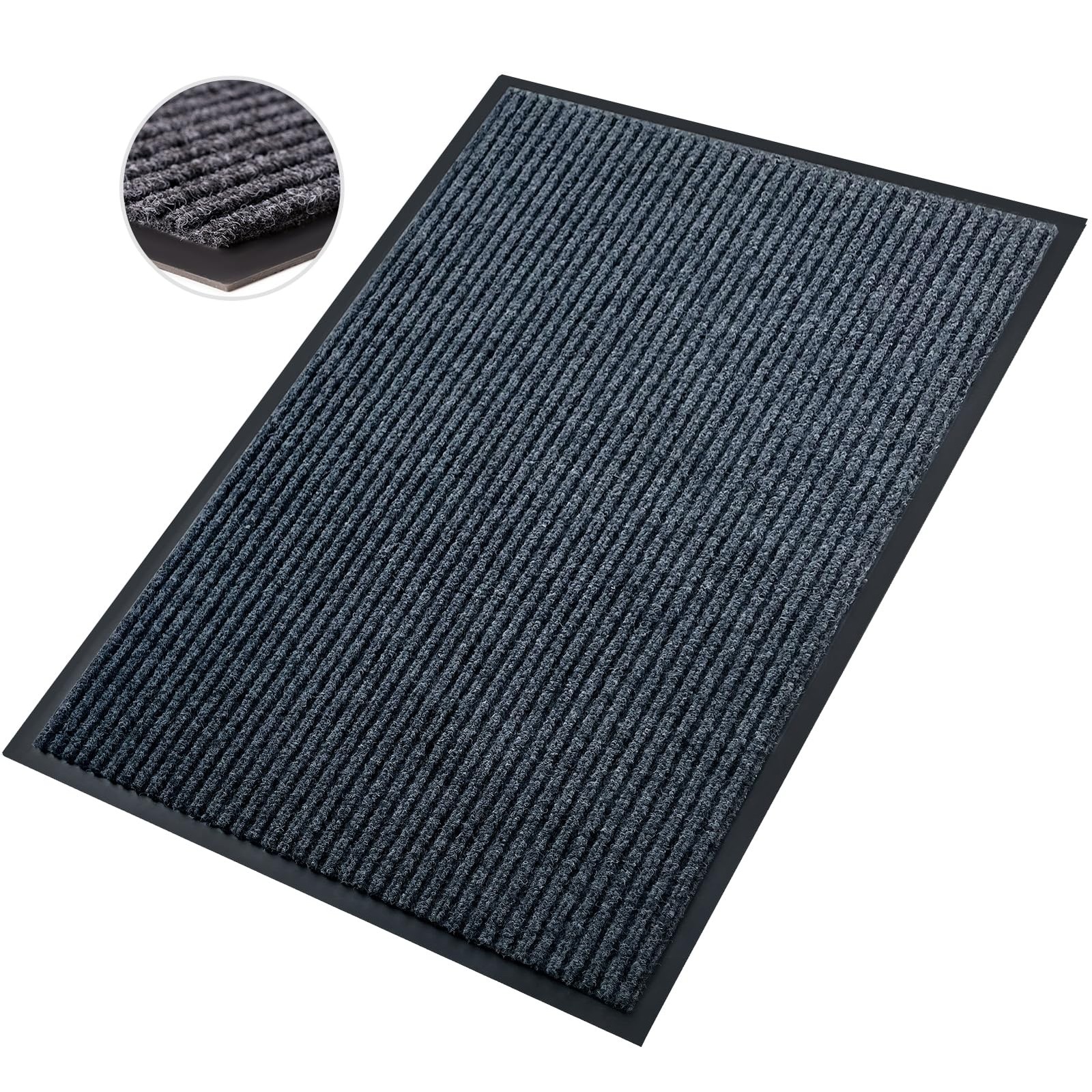 Front Door Mat,2'x6'Indoor Outdoor Door Mat,Heavy Duty Durable Welcome,Commer...