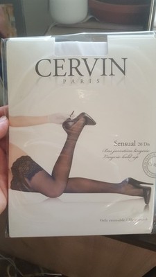 CERVIN Sensual RHT Stockings size 6, White color, New