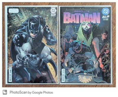 ABSOLUTE BATMAN #17 +18  - FULL POISON IVY CROSSOVER STORY