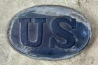 Civil War Excavated US Cartridge Box Plate