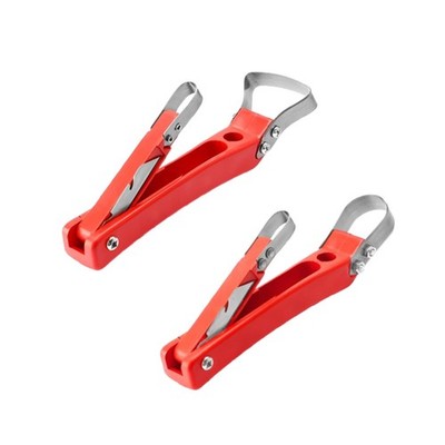 FJYXCHENXM 2 Pack Bark Removal Tool Professional Log Peeler Debarking Red 