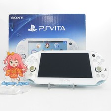   Near Mint  Sony PS Vita PCH-2000 Light Blue / White Wi-Fi Model Console Arr0316