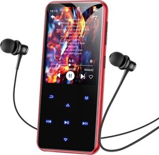 64GB MP3 Player with Bluetooth, M3 2.4 inch Music Player with Speaker and FM