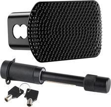 SINGARO Bling Heavy American Flag Metal Trailer Hitch Cover for 2 I... Fast Ship