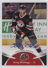 2015-16 Upper Deck AHL Auto Greg McKegg #69 Auto 12jy