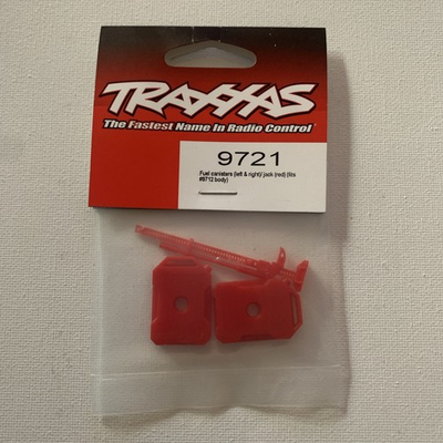 #ad Traxxas Left Right Fuel Canisters amp; Jack Fits 9712 9722 NEW $7.22