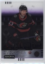 2023-24 Upper Deck Synergy Cranked Up Purple 9/199 Tyler Kleven #CR-KL 0nr3