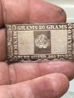 Flag of Mexico The Silver Mint 20 Grams Pure Silver .999 Fine Bar
