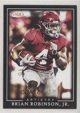 2022 SAGE Artistry Brian Robinson Jr #35 w1s