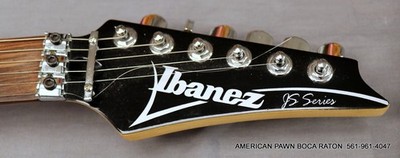 Ibanez Joe Satriani JS100 - Black electric guitar made in Korea | eBay