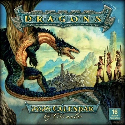 2026 Dragons by Ciruelo Wall Calendar (Calendar)
