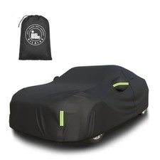 Car Cover Waterproof All Weather 10 Layers Full Fits Sedans up to 192" Black