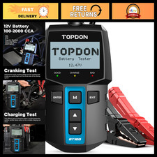 12v Car Battery Tester Automotive Load Tester Digital Battery Analyzer Tool 12v Car Battery Tester Automotive Load Tester Digital Battery Analyzer Tool