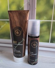 bath and body works coco shea espresso fragranced body wash  pefume mist