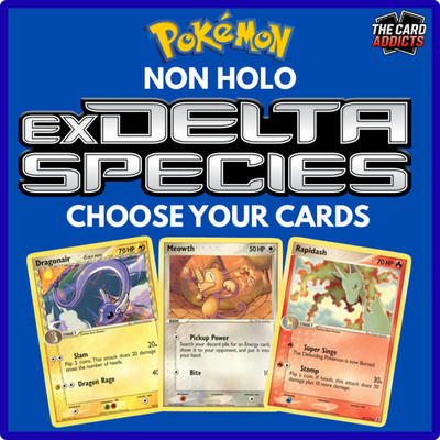 EX Delta Species Non Holo Pokemon Karten einzeln - Karten aussuchen