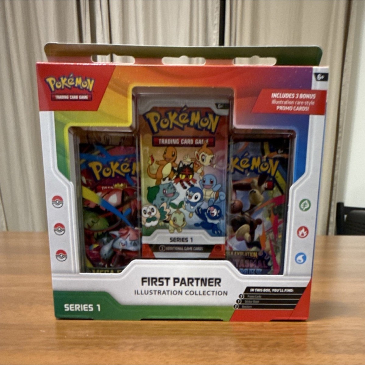 Pokémon First Partner Illustration Collection Series 1 Promo Box