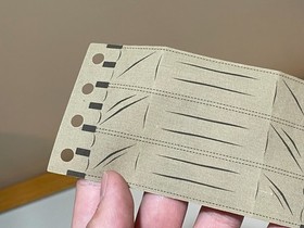 LEGO Indiana Jones Fabric Vehicle Roof Dk Tan 7622 x1837px1 x1 Cloth Only