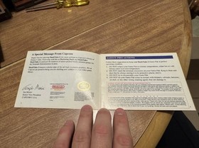 Disney's Duck Tales 2 Ducktales II (Nintendo NES) video game MANUAL ONLY no cart