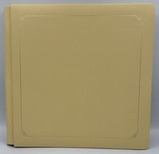 Creative Memories 12x12 Album Yellow With Gold Trim White Pages New