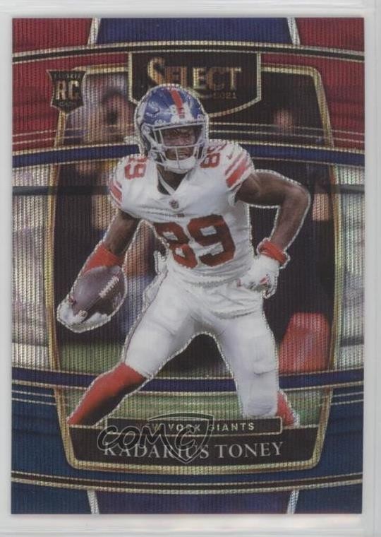 2021 Panini Select Concourse Tri-Color Prizm 30/249 Kadarius Toney Rookie RC s3g
