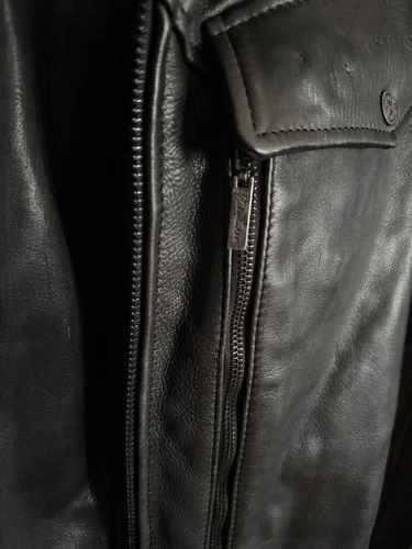 Milwaukee Leather Men’s Jacket (Premium Milled Cowhide)  Vintage Kutter, SOA image 7