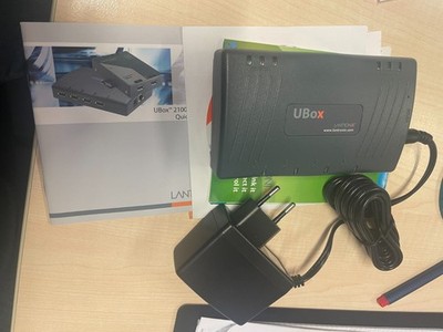 Lantronix UBOX (UBX 4100) Serien Server TCP/IP, ZerocofigIP, DHCP