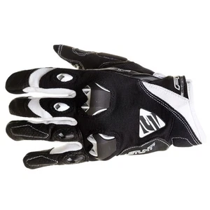 Five Stunt Evo Motorcycle Gloves Mens Black White