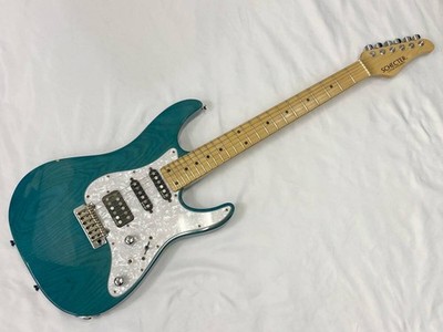 Electric Guitar Schecter BH-1-STD-24 Indigo Light Blue Made in Japan SNSA1010087