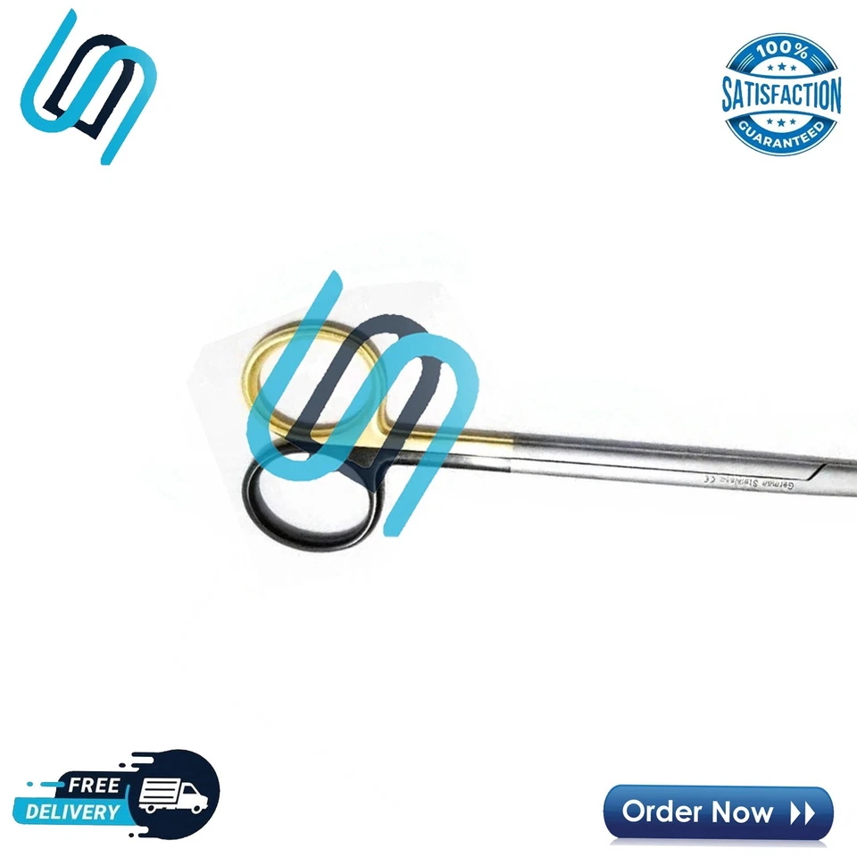 OR Grade Gorney Facelift Scissors Supercut 7.5" Curved Surgical Plastic Surgery - Image 2 of 3