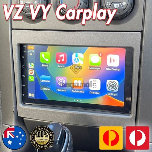 GPS RADIO APPLE CARPLAY & ANDROID AUTO HEAD UNIT FOR HOLDEN COMMODORE VY / VZ - Afbeelding 1 van 16