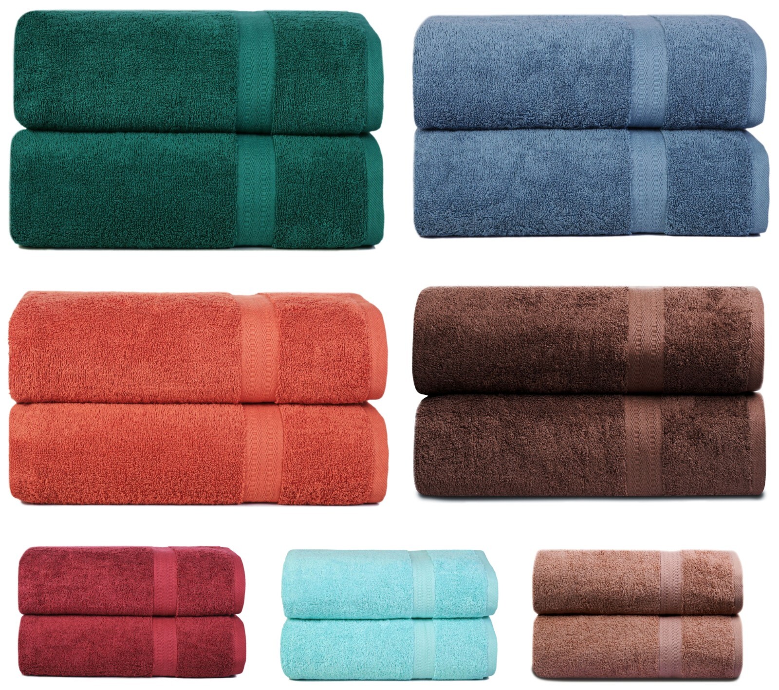 Bath Towels Extra Large Set, Extra Large Jumbo Bathroom Sheets, Soft 500 GSM