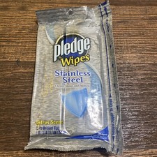 Pledge Stainless Steel Pre-Moistened Wipes 18...
